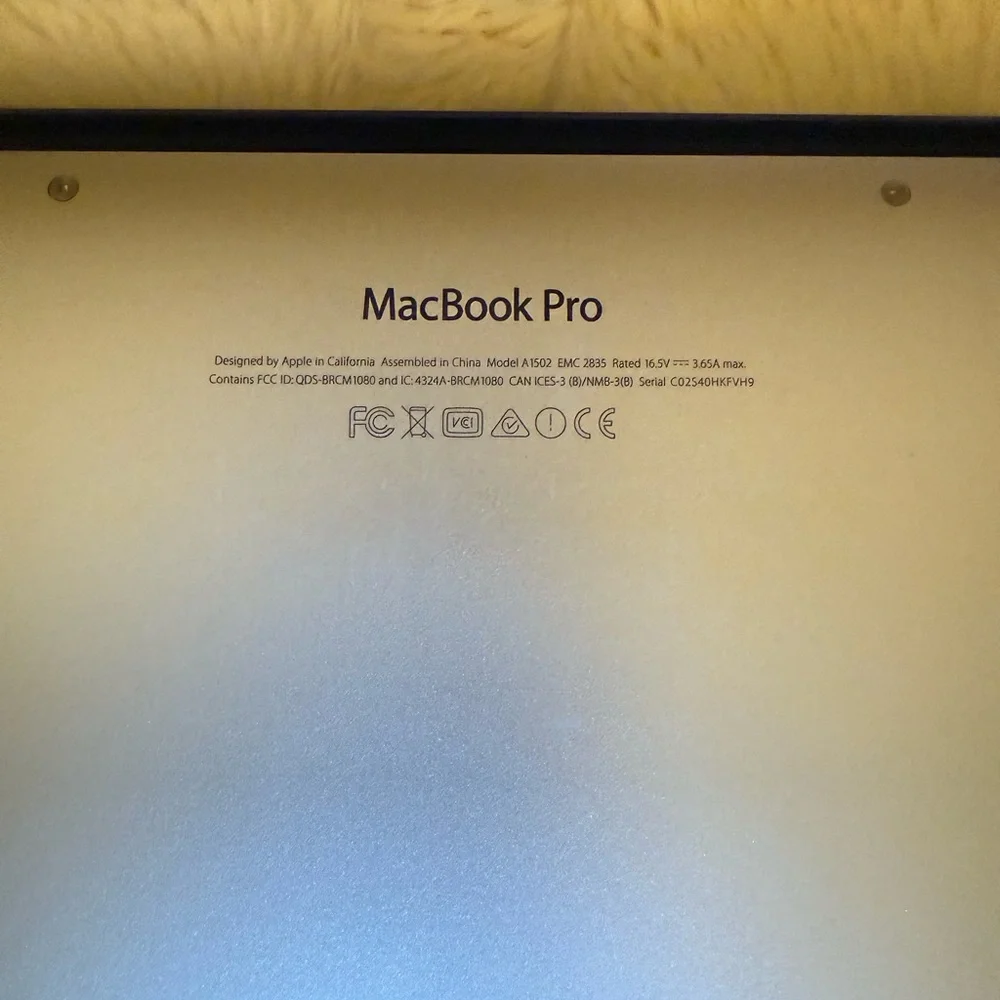 MacBook Pro 13-inch (early 2015)